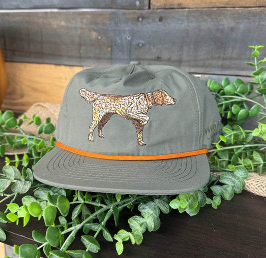 Wildgame Collective English Setter Performance Rope Snapback Hat