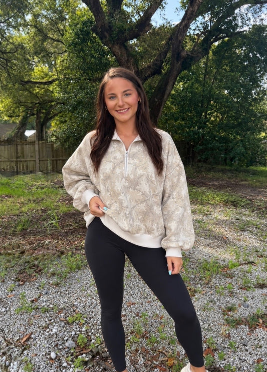 Camo Pullover