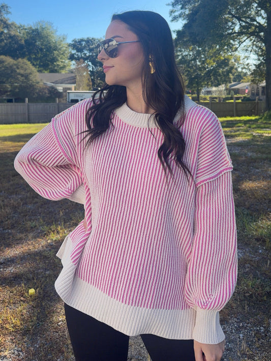 Two Tone Sweater