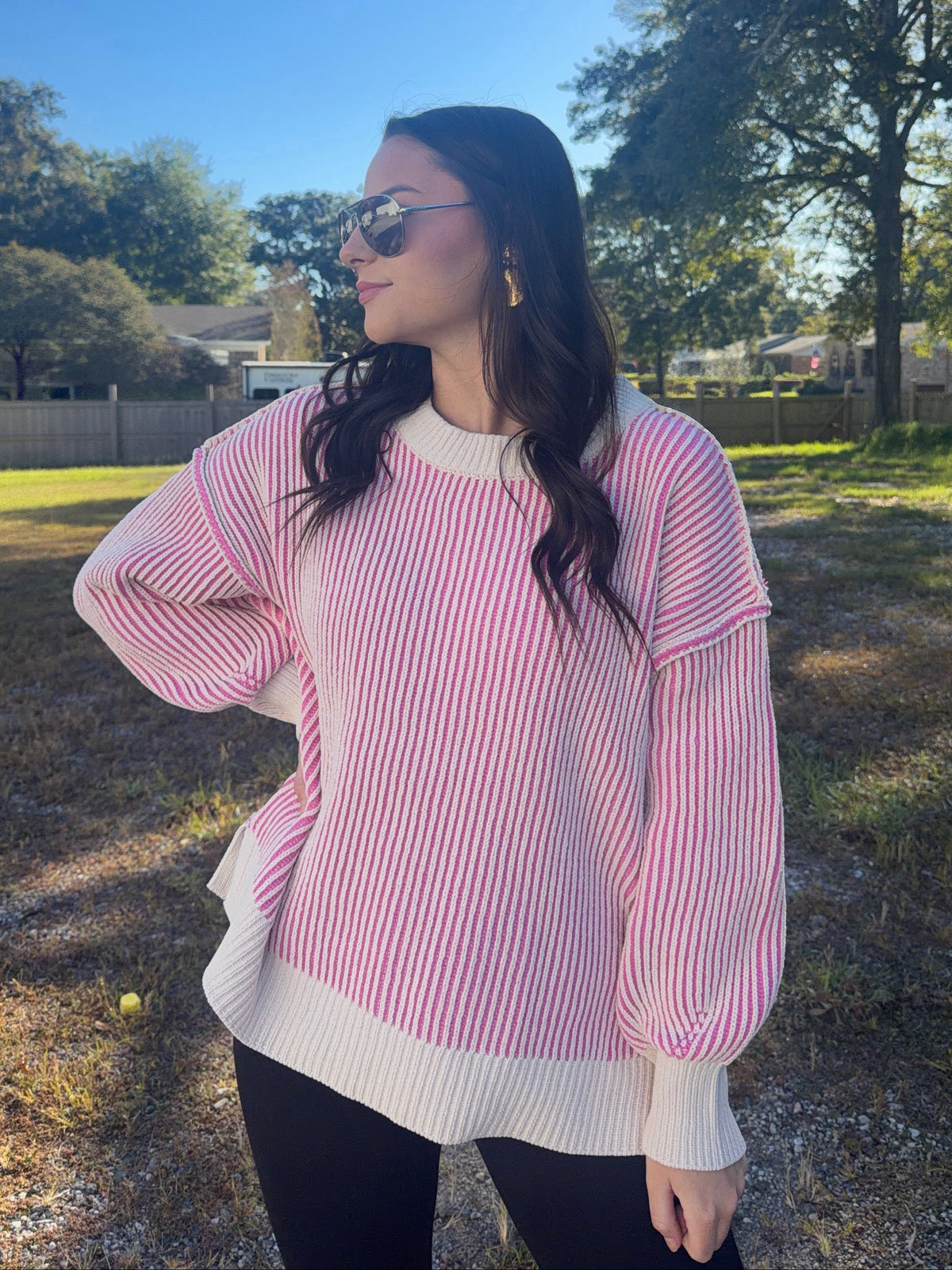 Two Tone Sweater