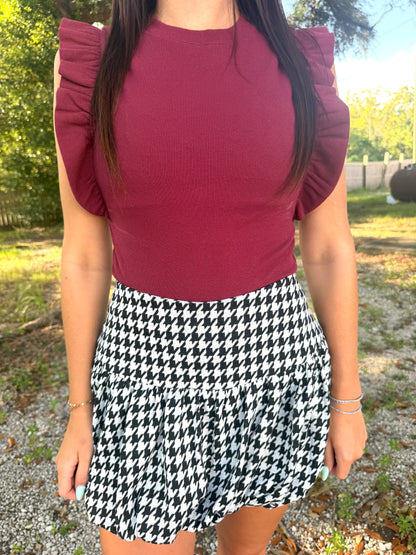 Gameday Ruffles Top