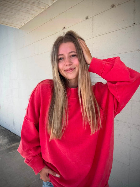 Stay Home Mock Neck