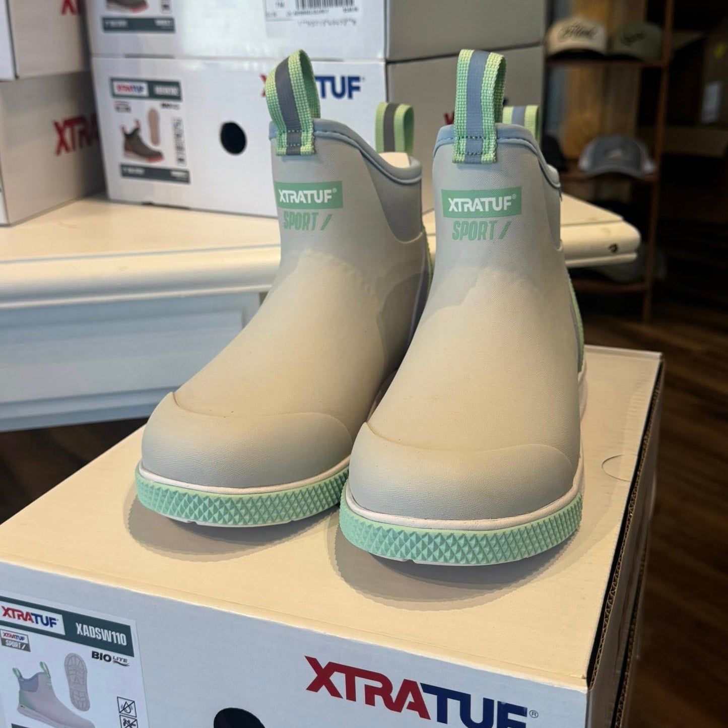 XtraTuf Women's Ankle Deck Boot Sport