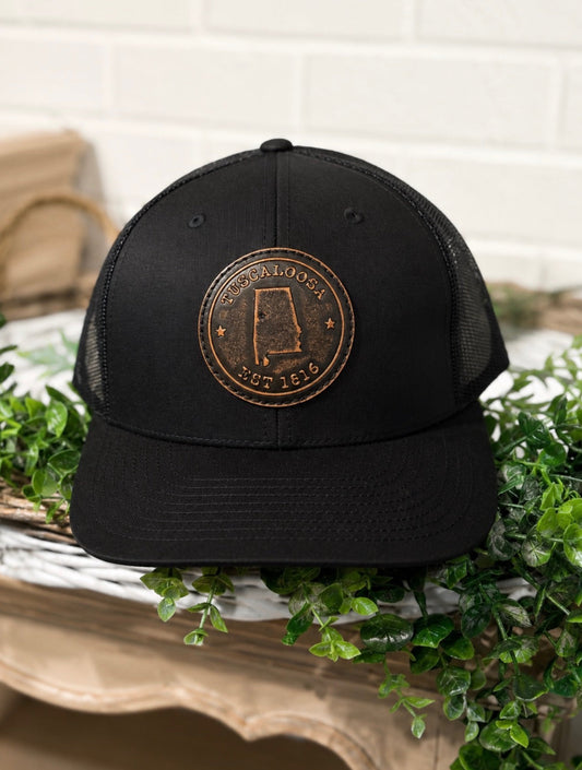 Zep Pro Tuscaloosa Circle Leather Patch Snapback Hat