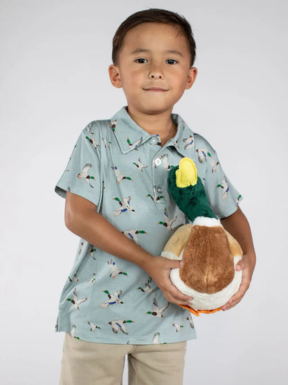 Goosies Youth Boys Mallards / Ducks S/S Polo Shirt