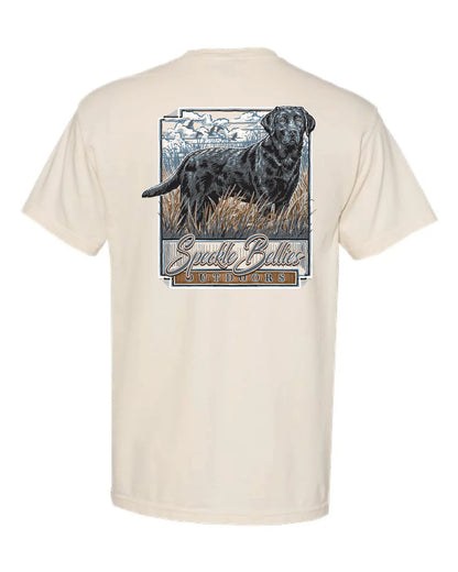 Speckle Bellies Black Lab S/S TEE Shirt