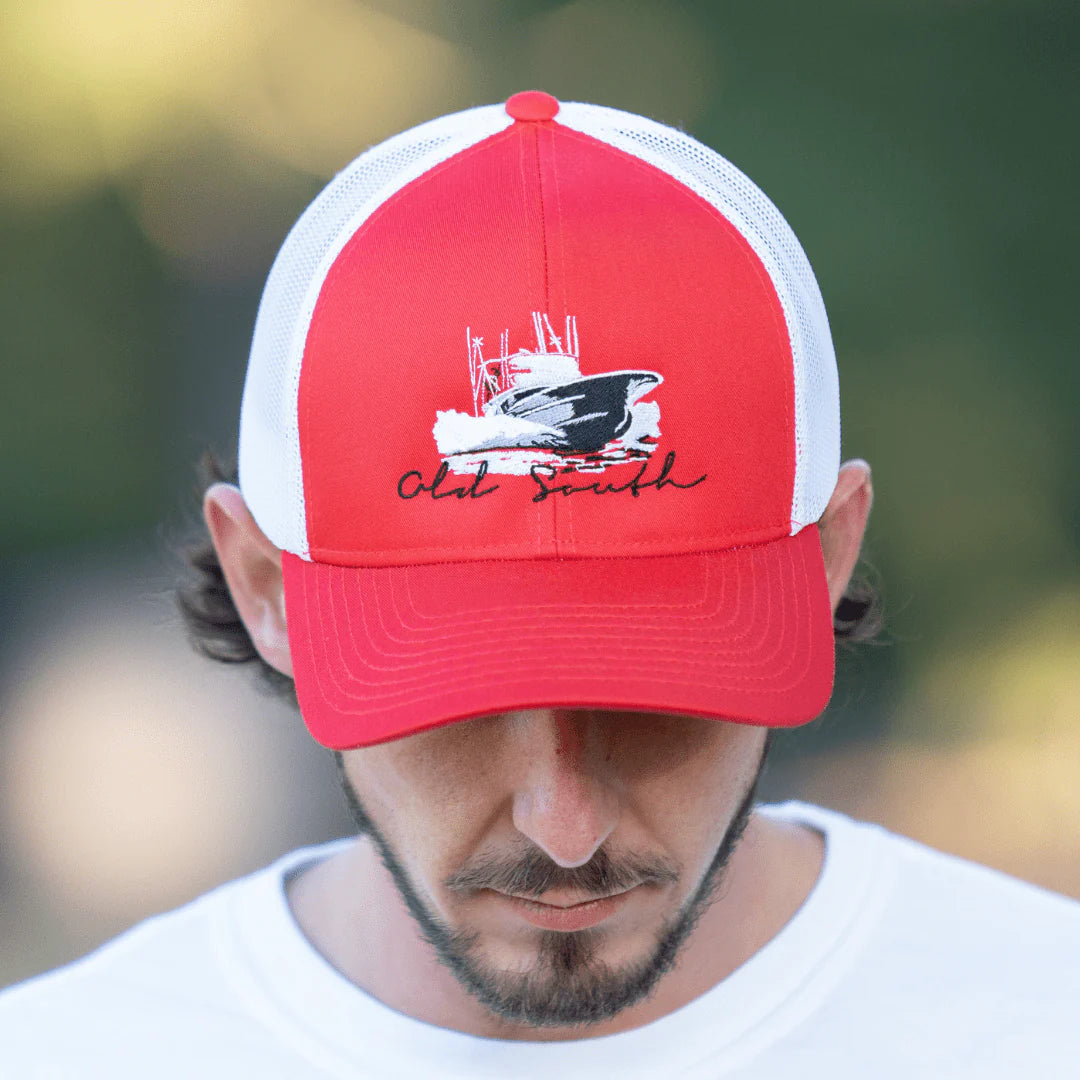 Old South Apparel Boat Time Snapback Hat