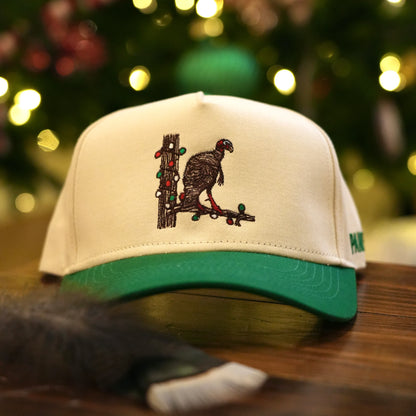 Panola Brand Christmas Gobbler 2 Tone Trucker Snapback Hat