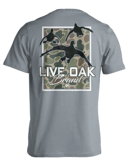 Live Oak Brand Camo Ducks S/S TEE Shirt
