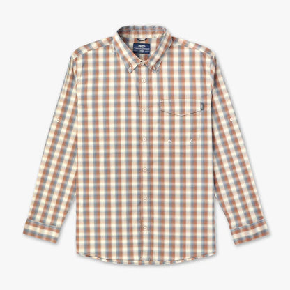 Aftco Men's Portside Tech Button Down L/S Shirt