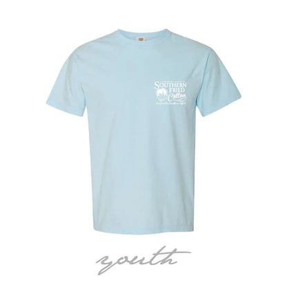 Southern Fried Cotton Youth Girls Boots & Bows S/S TEE Shirt