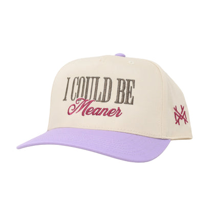 Mad Hatter Women's I could Be Meaner Trucker Hat