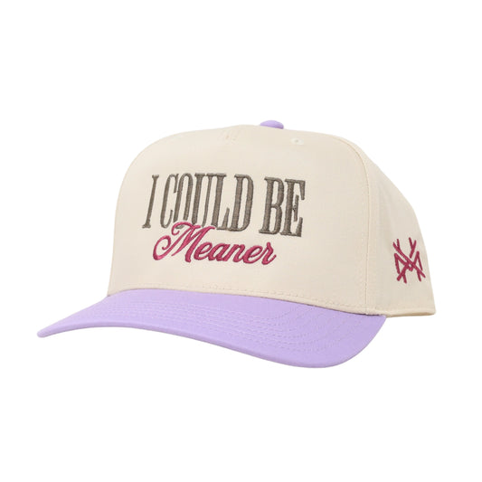 Mad Hatter Women's I could Be Meaner Trucker Hat