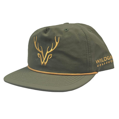 Wildgame Collective 3D Puff Logo Rope Snapback Hat