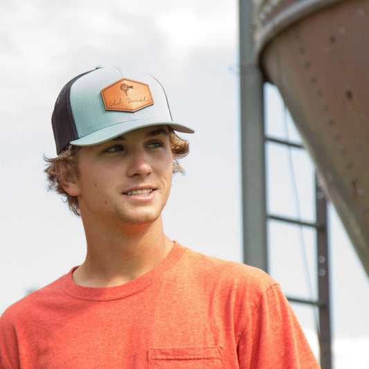 Old South Apparel Signature Leather Patch Snapback Hat