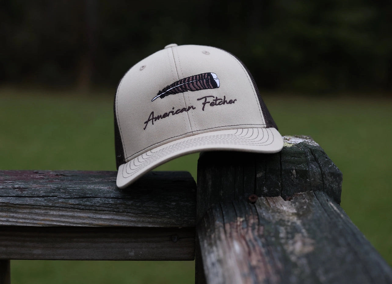 American Fetcher Turkey Feather Snapback Hat