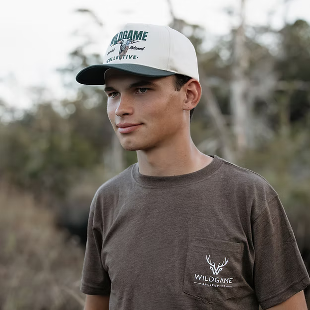 Wildgame Collective Full Logo Canvas Snapback Hat