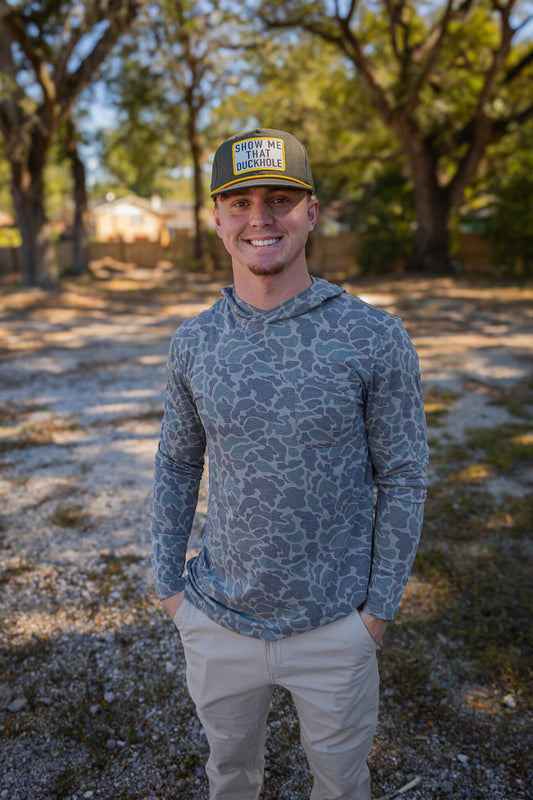 Marsh Wear Apparel Men's Buxton Hagood Hood Knitted Performance L/S Shirt