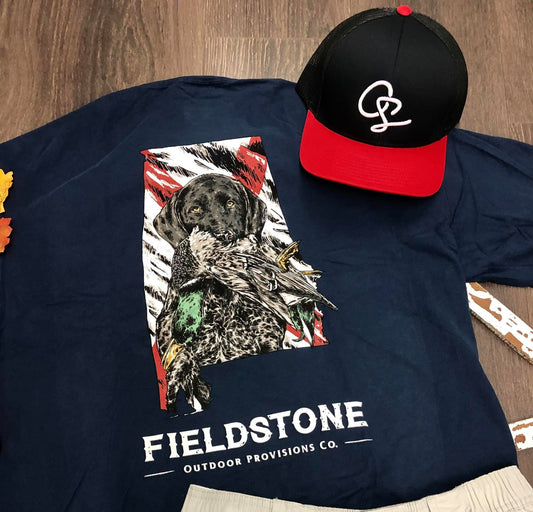 Fieldstone Apparel Alabama Bird Dog S/S TEE Shirt