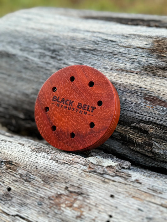 Black Belt Strutter Calls Crystal Smoke W Striker Turkey Call - Crystal Smoke Slate