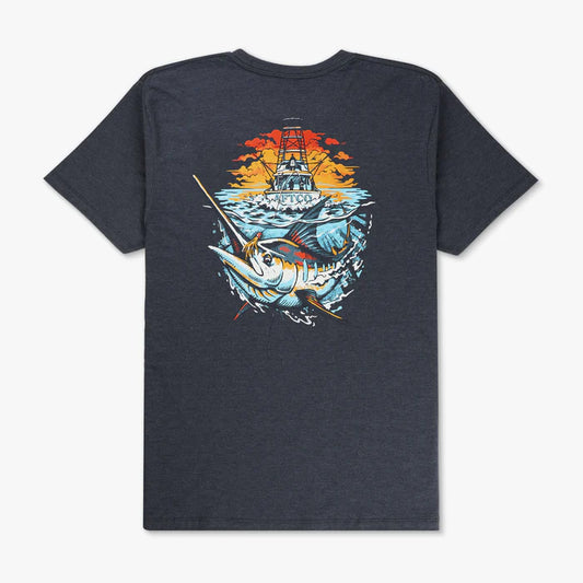 Aftco Men's Ship Out S/S TEE Shirt