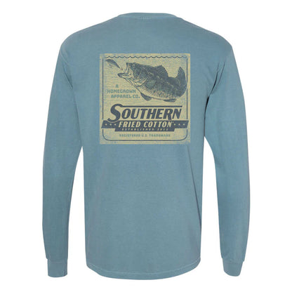 Southern Fried Cotton Old School Bass L/S TEE Shirt