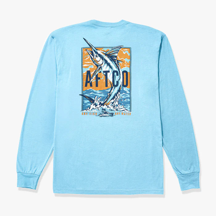 Aftco Men's Wander L/S TEE Shirt