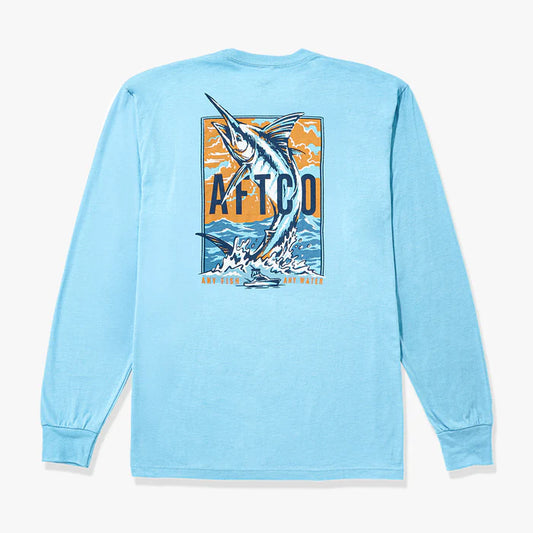Aftco Men's Wander L/S TEE Shirt