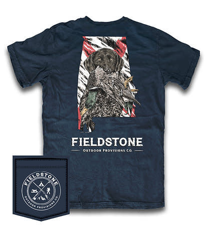 Fieldstone Apparel Alabama Bird Dog S/S TEE Shirt