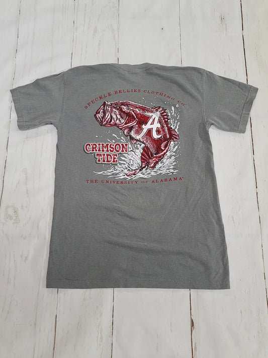 Speckle Bellies Alabama Bass S/S TEE Shirt