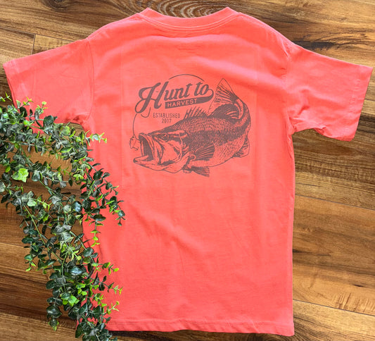 Hunt to Harvest Youth Bass Vibes S/S TEE Shirt