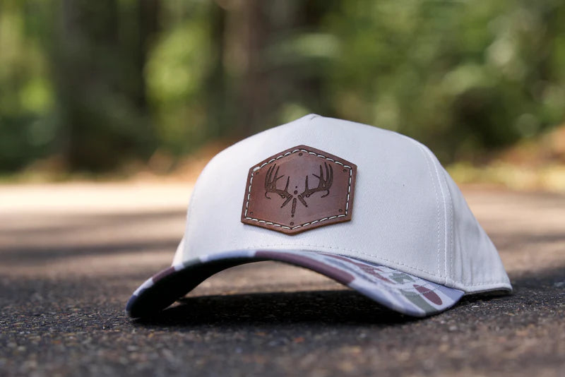 Freak Outdoors Telluride Steel Leather Patch Snapback Hat