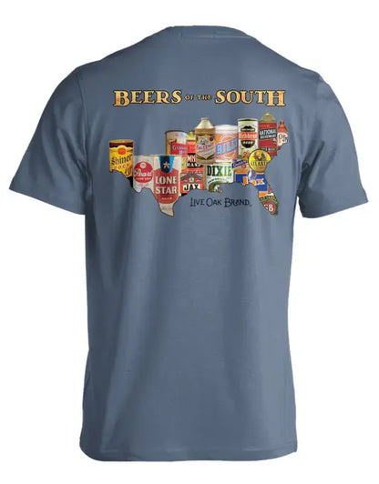 Live Oak Brand Beers of the South S/S TEE Shirt