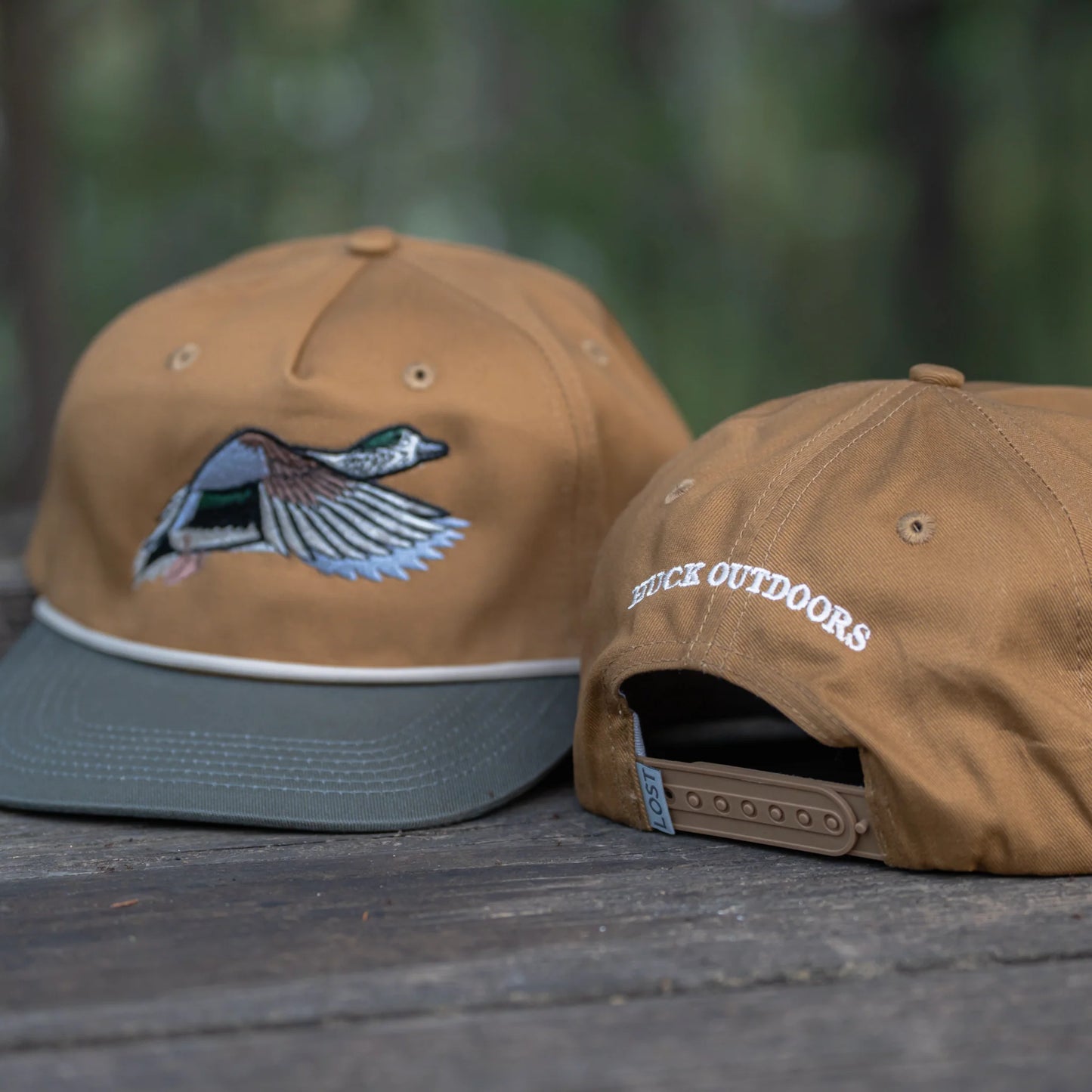 Huck Outdoors Widgeon Rope Snapback Hat