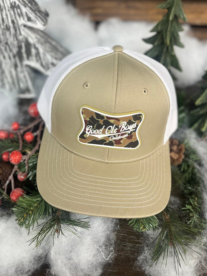 Good OLE Boy Outdoors MHL Camo Patch Snapback Hat