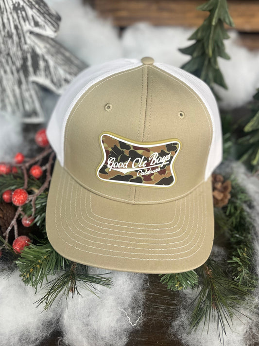 Good OLE Boy Outdoors MHL Camo Patch Snapback Hat