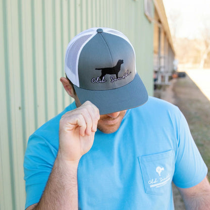 Old South Apparel Labrador Trucker Snapback Hat
