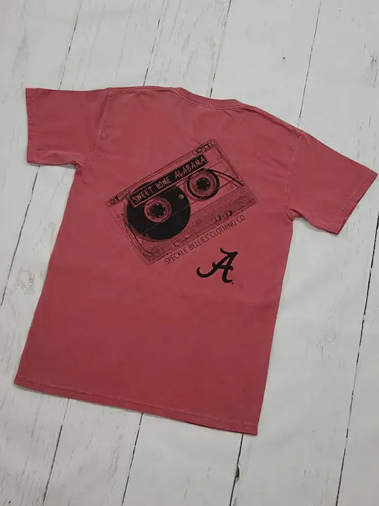 Speckle Bellies Alabama Cassette S/S TEE Shirt