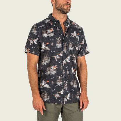 Marsh Wear Apparel Men's Hagood Woven S/S Button Down Shirt