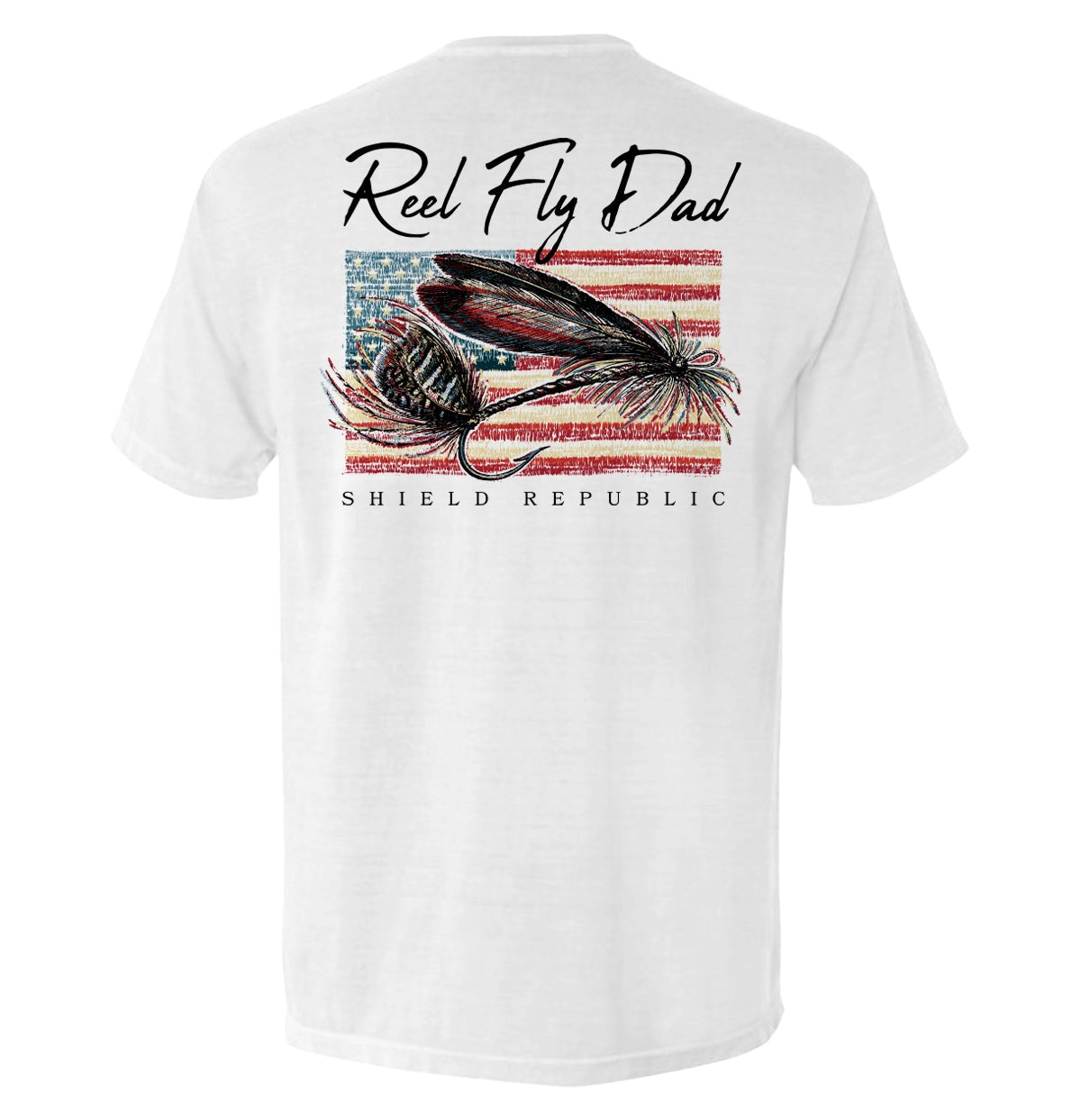 Shield Republic Reel Fly Dad S/S TEE Shirt