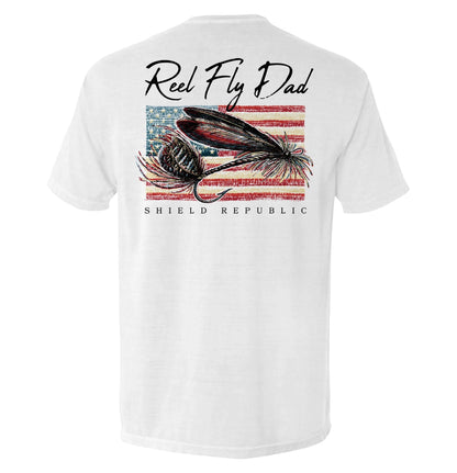 Shield Republic Reel Fly Dad S/S TEE Shirt