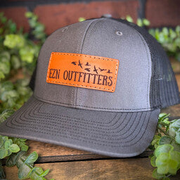 EZN Outfitters Leather Patch Snapback Hat