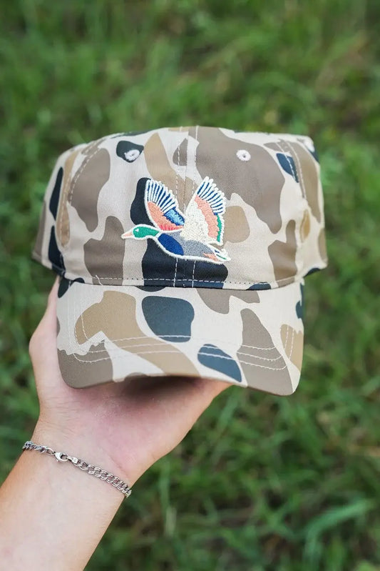 Burlebo Apparel Retro Camo Duck Unstructured Hat
