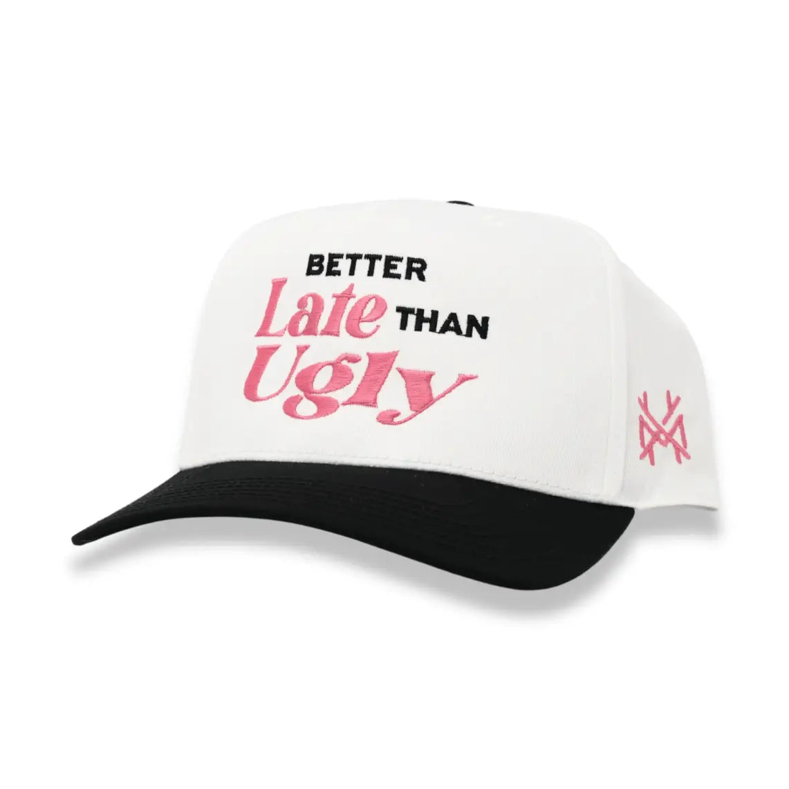 Mad Hatter Women's Better Late Than Ugly Trucker Hat