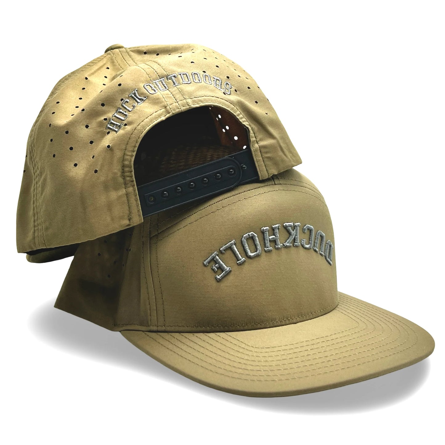 Huck Outdoors Duckhole (Upside Down) 7 Panel Snapback Hat