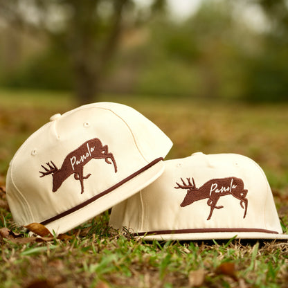 Panola Brand Chasing Buck Rope Snapback Hat