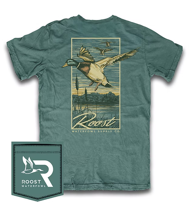 Roost Waterfowl Roost First Flight S/S TEE Shirt