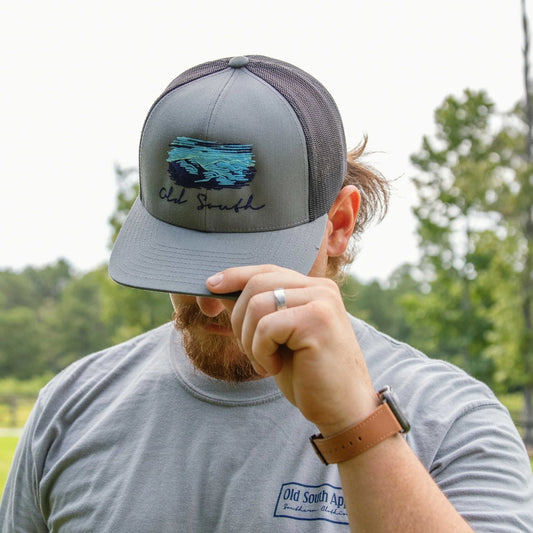 Old South Apparel Mountain Snapback Hat