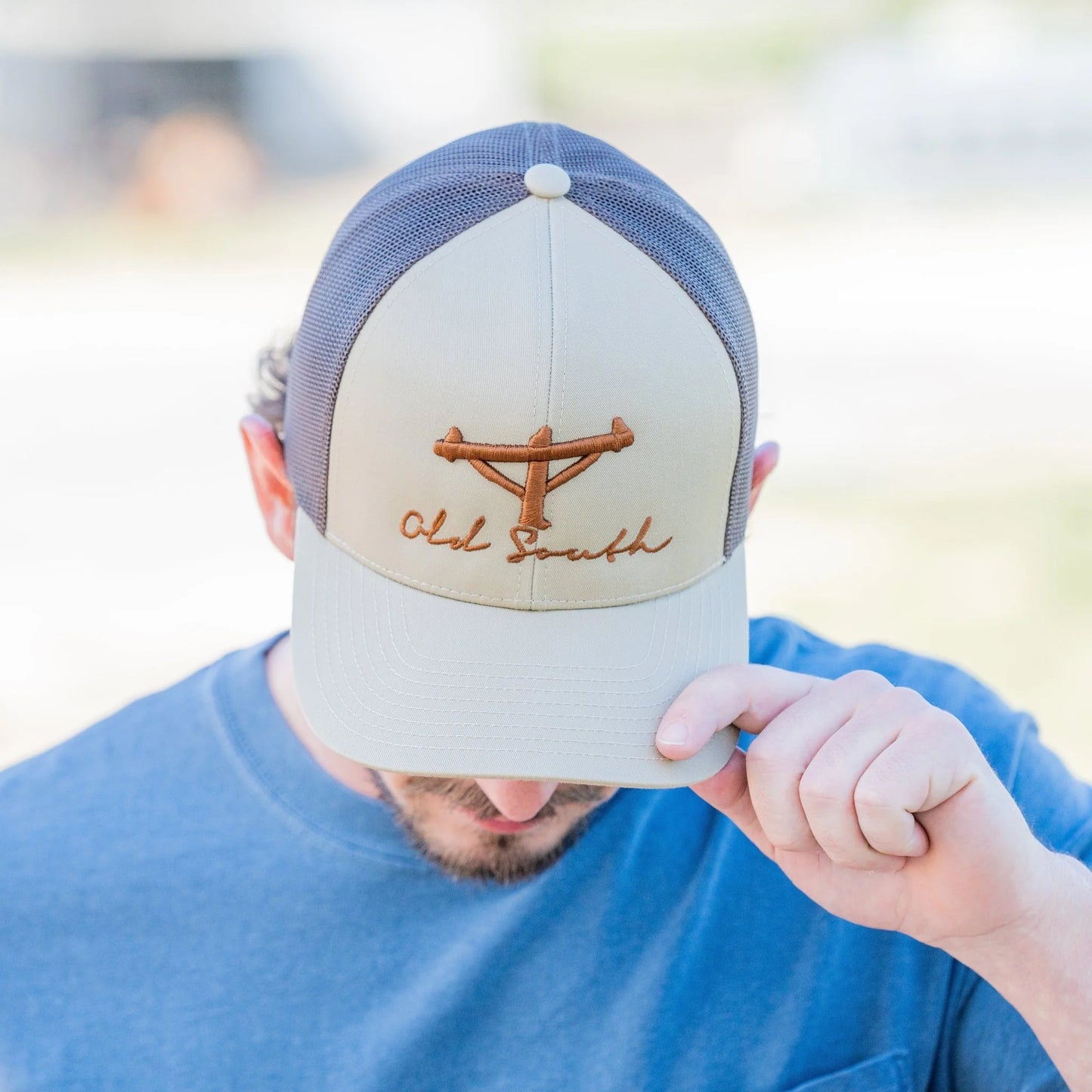 Old South Apparel Lineman Pole Snapback Hat