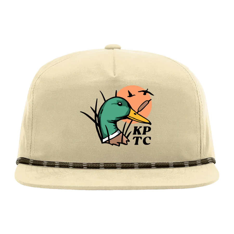 Knotted Pine Trading Co. Mallard Head Rope Snapback Hat